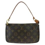 Louis Vuitton Vintage Pre-owned Canvas louis-vuitton-vskor Brown, Dam