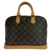 Louis Vuitton Vintage Pre-owned Canvas handvskor Brown, Dam