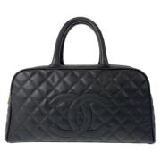 Chanel Vintage Pre-owned Laeder handvskor Black, Dam