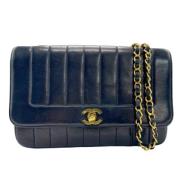 Chanel Vintage Pre-owned Laeder chanel-vskor Blue, Dam