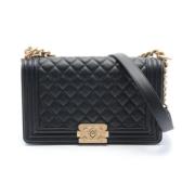 Chanel Vintage Pre-owned Laeder chanel-vskor Black, Dam