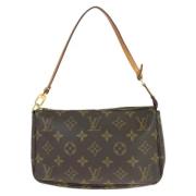 Louis Vuitton Vintage Pre-owned Canvas louis-vuitton-vskor Brown, Dam