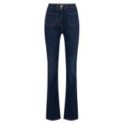 Elisabetta Franchi Blå Jeans Pj74S46E2 Blue, Dam