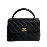 Chanel Vintage Pre-owned Laeder handvskor Black, Dam