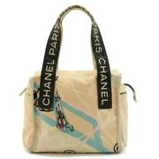 Chanel Vintage Pre-owned Canvas chanel-vskor Multicolor, Dam