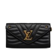 Louis Vuitton Vintage Pre-owned Laeder plnbcker Black, Dam