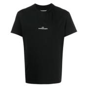 Maison Margiela Svart Logot-shirt Black, Herr