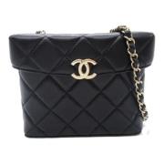 Chanel Vintage Pre-owned Laeder chanel-vskor Black, Dam