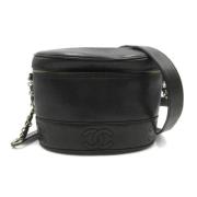 Chanel Vintage Pre-owned Laeder chanel-vskor Black, Dam