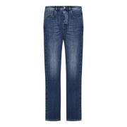 Fortela Blå Jeans Regular Fit Indigo Bomull Blue, Herr