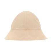 Z Zegna Stilren Ivory Linne Bucket Hat White, Herr