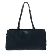 Prada Vintage Pre-owned Canvas prada-vskor Black, Dam