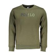 U.s. Polo Assn. Grön Logo Print Crewneck Sweatshirt Green, Herr