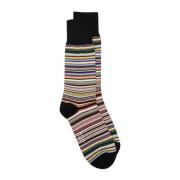 Paul Smith Multifärgade Randiga Strumpor Multicolor, Herr