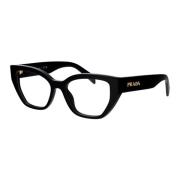 Prada Stiliga Optiska Glasögon Black, Dam