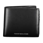 Tommy Hilfiger Herr Plånbok Svart Bifold Mynt Kort Black, Herr