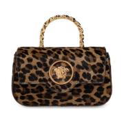 Versace Axelväska La Medusa Mini Brown, Dam