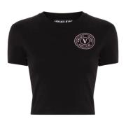 Versace Jeans Couture Snygga T-shirts och Polos Black, Dam