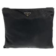 Prada Vintage Pre-owned Canvas prada-vskor Black, Herr