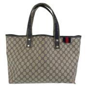 Gucci Vintage Pre-owned Canvas gucci-vskor Blue, Herr