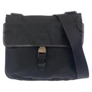 Prada Vintage Pre-owned Canvas prada-vskor Black, Dam