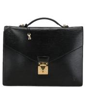 Louis Vuitton Vintage Pre-owned Laeder louis-vuitton-vskor Black, Dam