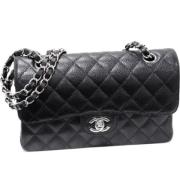 Chanel Vintage Pre-owned Laeder handvskor Black, Dam