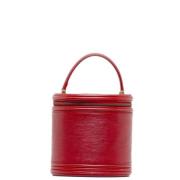 Louis Vuitton Vintage Pre-owned Laeder handvskor Red, Dam