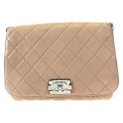 Chanel Vintage Pre-owned Laeder crossbodyvskor Pink, Dam