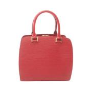 Louis Vuitton Vintage Pre-owned Laeder louis-vuitton-vskor Red, Dam