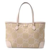 Gucci Vintage Pre-owned Canvas gucci-vskor Beige, Dam