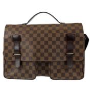 Louis Vuitton Vintage Pre-owned Canvas louis-vuitton-vskor Brown, Dam