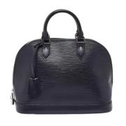 Louis Vuitton Vintage Pre-owned Tyg louis-vuitton-vskor Black, Dam