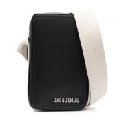 Jacquemus Vertikal Repväska Black, Herr