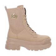 Liu Jo Ankelboots i konstläder Beige, Dam