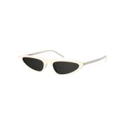 Saint Laurent Stiliga solglasögon SL 703 White, Dam