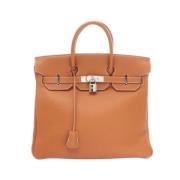 Hermès Vintage Pre-owned Laeder handvskor Brown, Dam