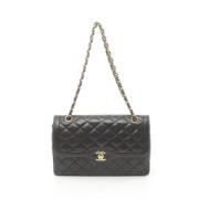 Chanel Vintage Pre-owned Laeder chanel-vskor Black, Dam