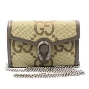 Gucci Vintage Pre-owned Canvas gucci-vskor Beige, Dam