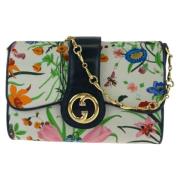 Gucci Vintage Pre-owned Canvas gucci-vskor Multicolor, Dam