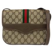 Gucci Vintage Pre-owned Canvas gucci-vskor Beige, Dam