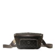 Gucci Vintage Pre-owned Canvas gucci-vskor Gray, Dam