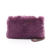 Chanel Vintage Pre-owned Tyg chanel-vskor Purple, Dam