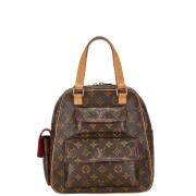 Louis Vuitton Vintage Pre-owned Canvas louis-vuitton-vskor Brown, Dam