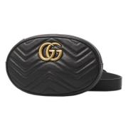 Gucci Vintage Pre-owned Laeder gucci-vskor Black, Dam