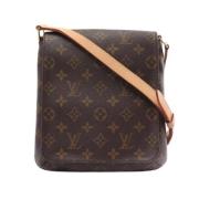 Louis Vuitton Vintage Pre-owned Canvas louis-vuitton-vskor Brown, Dam