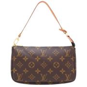 Louis Vuitton Vintage Pre-owned Canvas louis-vuitton-vskor Brown, Dam