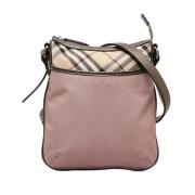 Burberry Vintage Pre-owned Canvas crossbodyvskor Purple, Dam