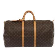 Louis Vuitton Vintage Pre-owned Canvas resvskor Brown, Dam