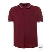 Fred Perry Klassisk Piqué Polo Tröja Brown, Herr